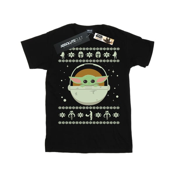Star Wars Mens The Mandalorian The Child Christmas T-Shirt