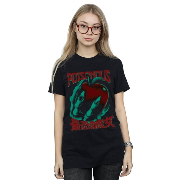 Disney Womens/Ladies Evil Queen Poisonous Cotton Boyfriend T-Shirt