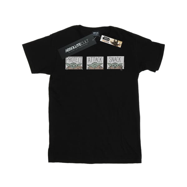 Star Wars Mens The Mandalorian The Child Tiles T-Shirt