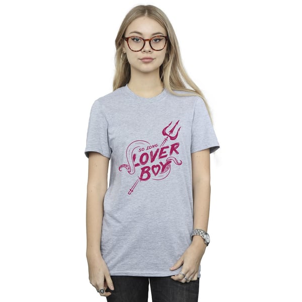 Disney Womens/Ladies Villains Ursula Lover Boy Cotton Boyfriend T-Shirt