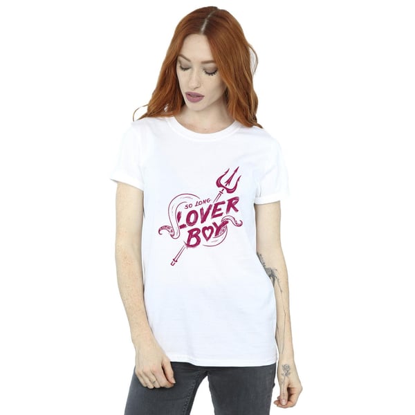 Disney Womens/Ladies Villains Ursula Lover Boy Cotton Boyfriend T-Shirt