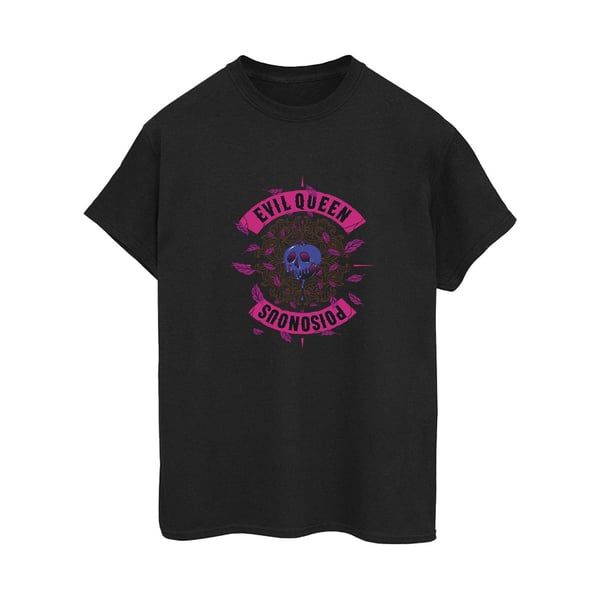 Disney Womens/Ladies Villains Poison Apple Cotton Boyfriend T-Shirt