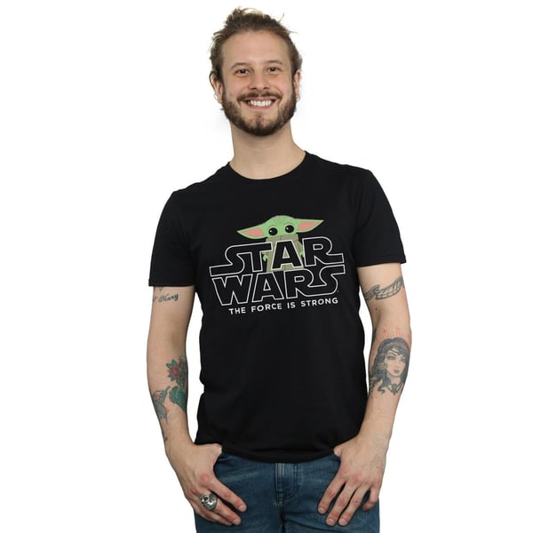 Star Wars Mens The Mandalorian The Child Strong T-Shirt