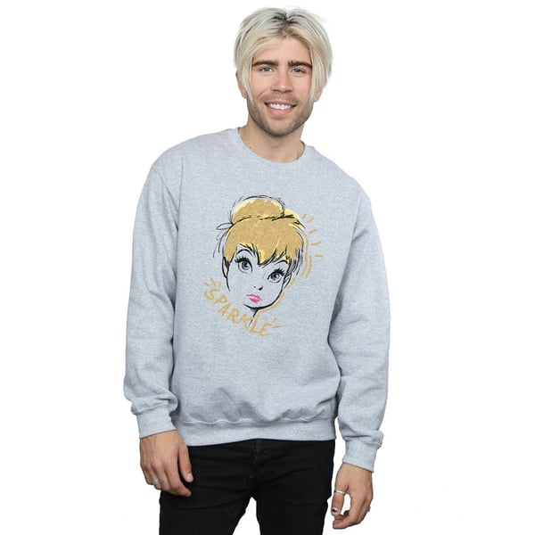 Disney Mens Tinkerbell Sparkle Sweatshirt