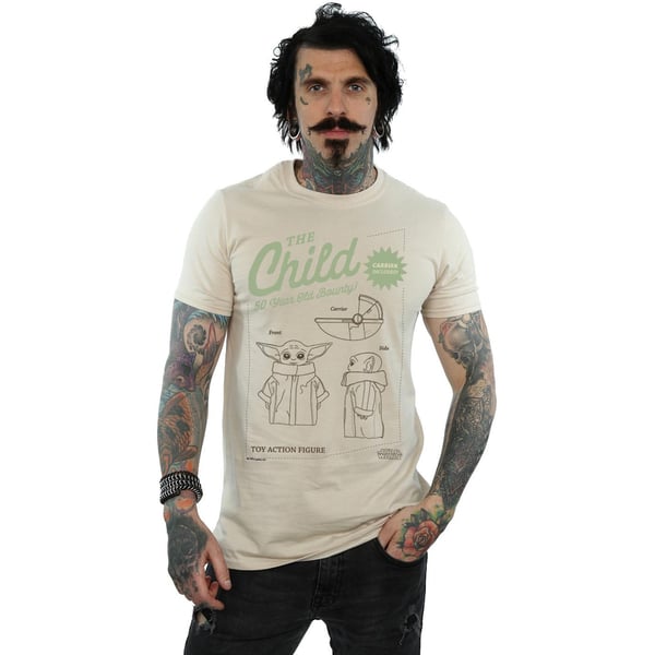 Star Wars Mens The Mandalorian The Child Figure T-Shirt
