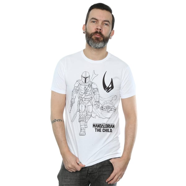 Star Wars Mens The Mandalorian Clan Of Two T-Shirt