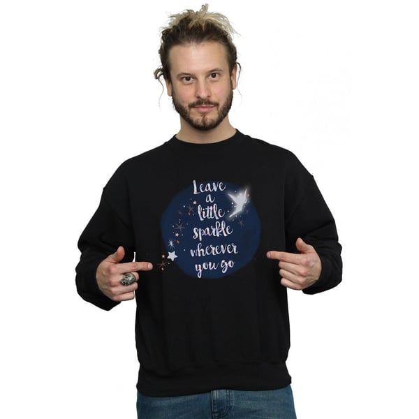 Disney Mens Tinker Bell A Little Sparkle Sweatshirt