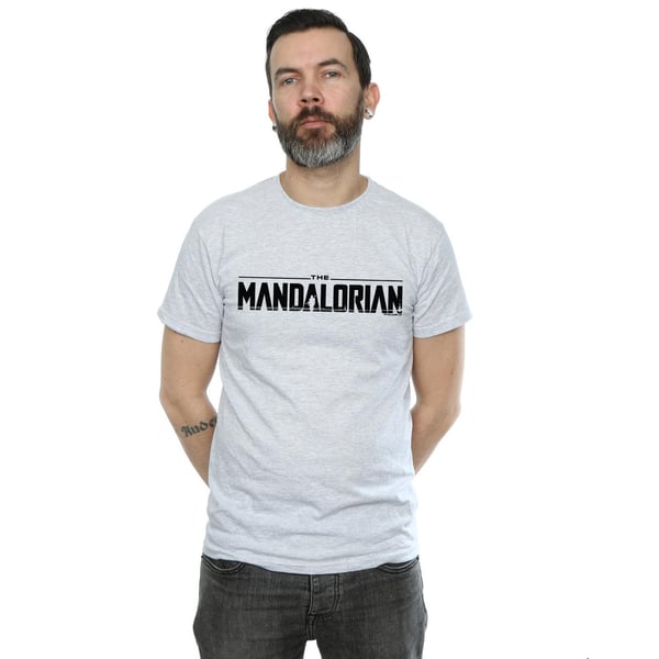Star Wars Miesten The Mandalorian Logo T-paita