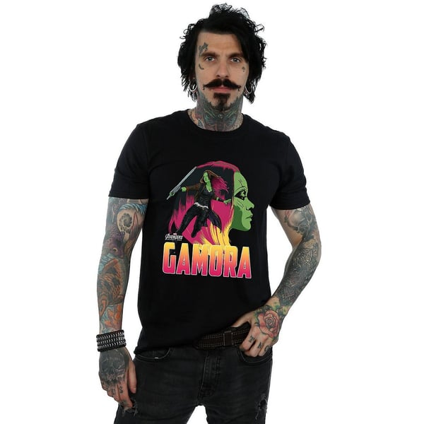 Avengers Infinity War Miesten Gamora Puuvilla T-paita