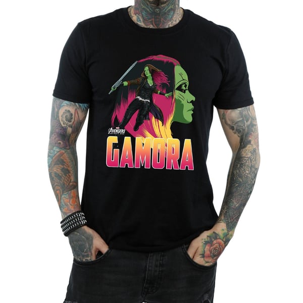 Avengers Infinity War Miesten Gamora Puuvilla T-paita