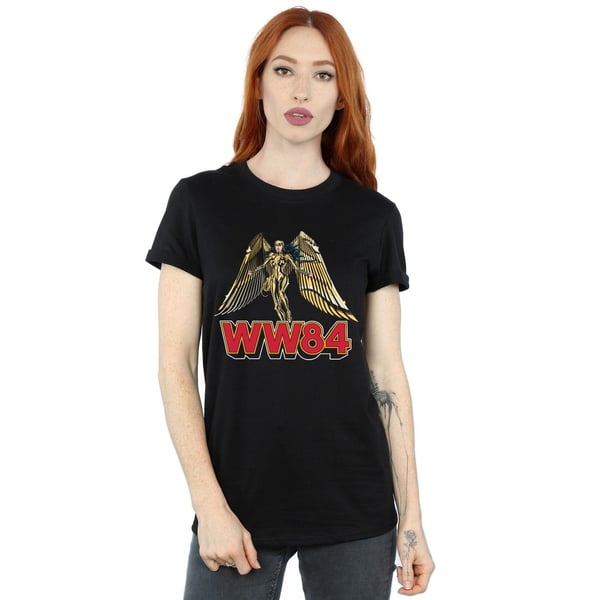 DC Comics Womens/Ladies Wonder Woman 84 Golden Armour Cotton Boyfriend T-Shirt