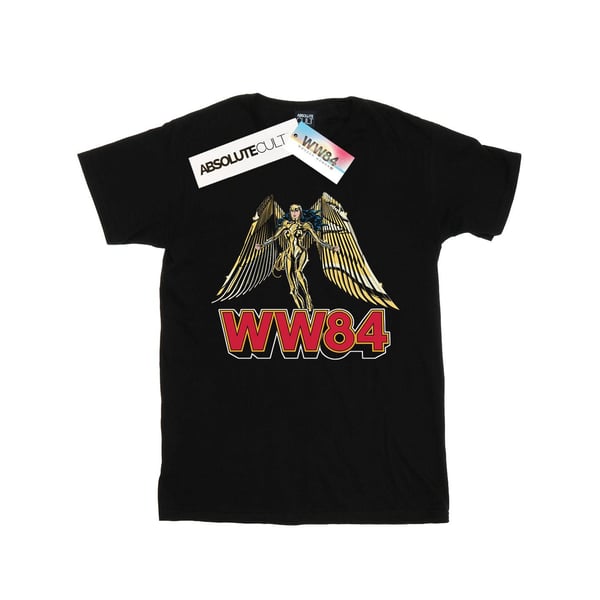 DC Comics Dam/Dam Wonder Woman 84 Golden Armour T-shirt i bomull med boyfriend-passform