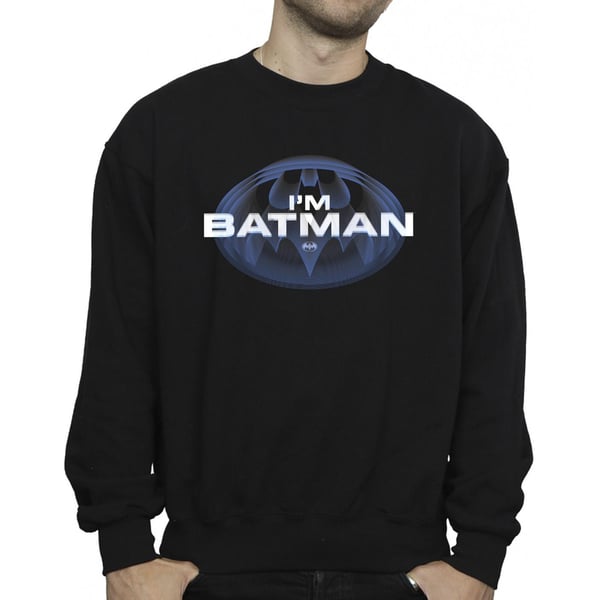 DC Comics Mens The Flash I´m Batman Sweatshirt