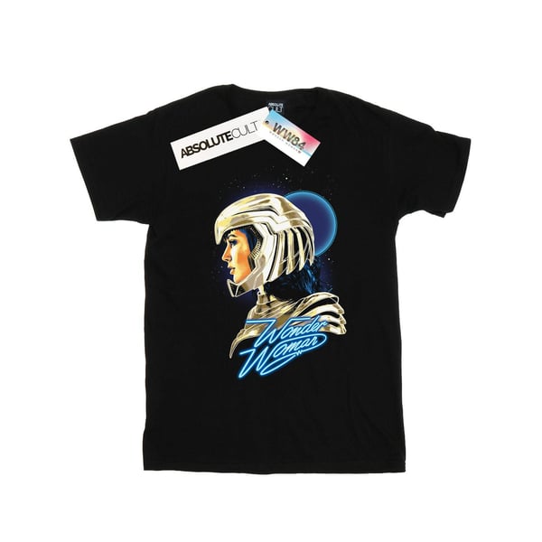 DC Comics Womens/Ladies Wonder Woman 84 Retro Gold Helmet Cotton Boyfriend T-Shirt