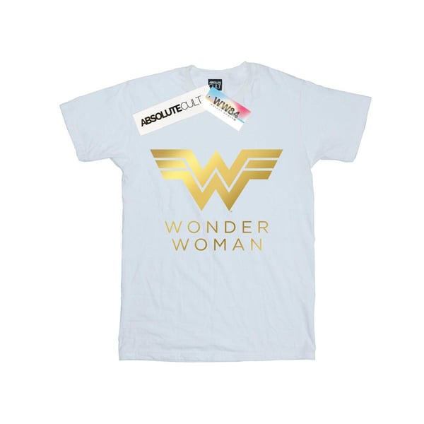 DC Comics Womens/Ladies Wonder Woman 84 Golden Logo Cotton Boyfriend T-Shirt