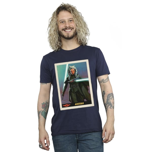 Star Wars Mens The Mandalorian Ahsoka T-Shirt