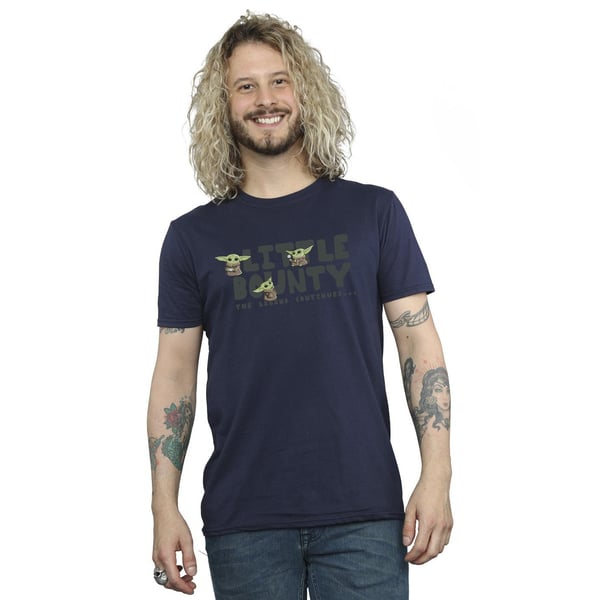 Star Wars The Mandalorian Mens Little Bounty Hunter T-Shirt