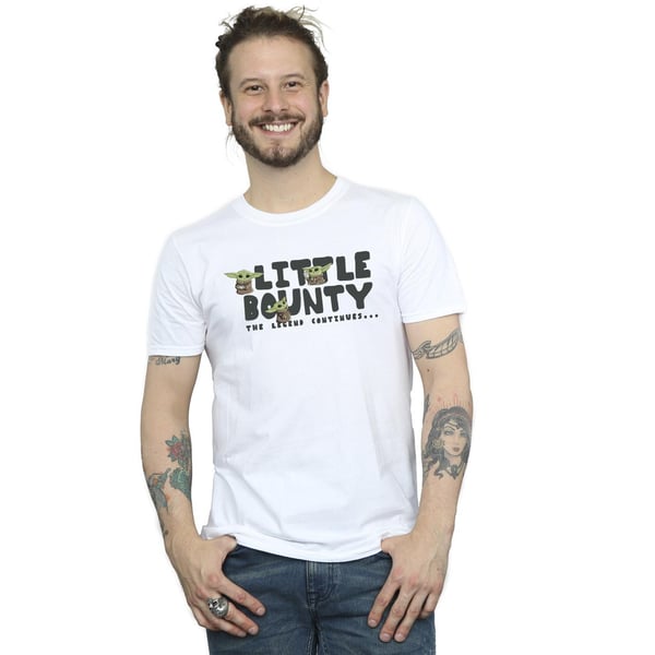 Star Wars The Mandalorian Mens Little Bounty Hunter T-Shirt