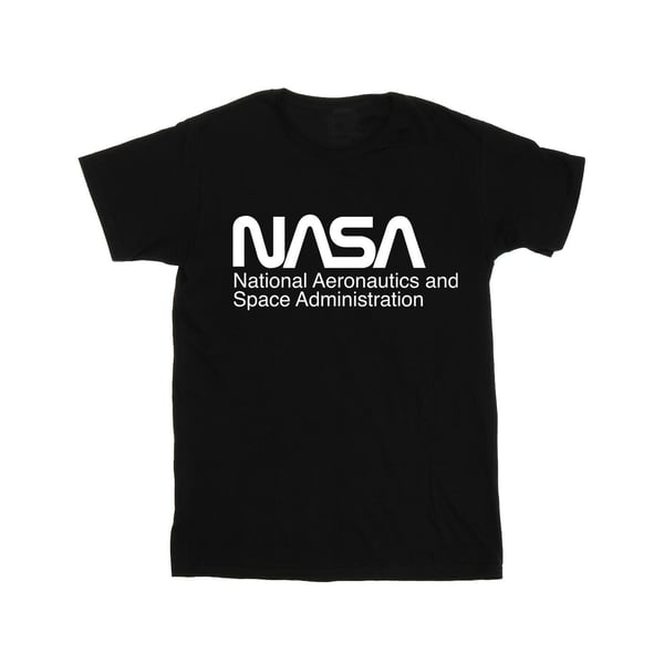 NASA Womens/Ladies Logo One Tone Cotton Boyfriend T-Shirt