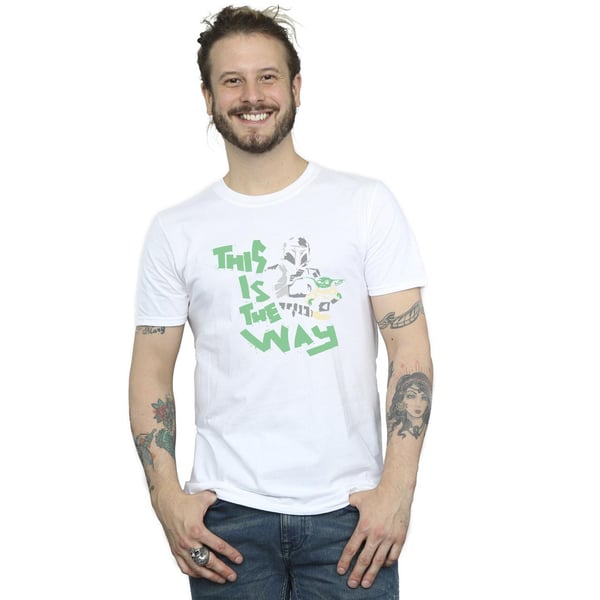 Star Wars Mens The Mandalorian This Is The Way Duo T-Shirt