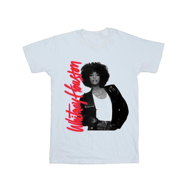Whitney Houston Womens/Ladies Whitney Pose Cotton Boyfriend T-Shirt