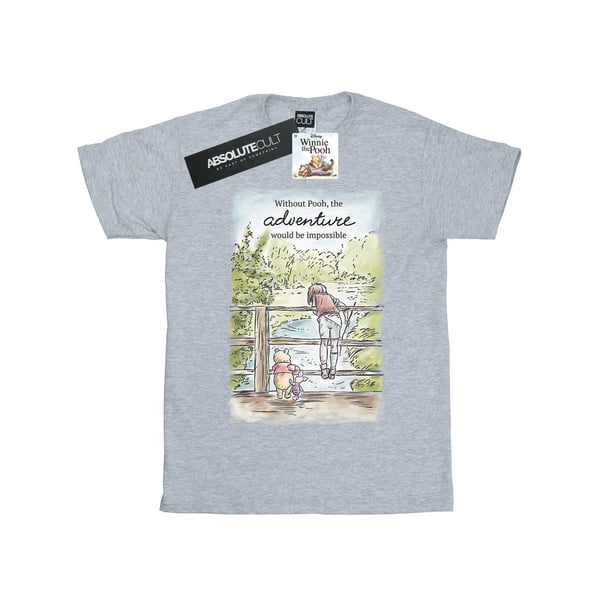 Disney Dam/Dam Winnie The Pooh Äventyr Bomull Boyfriend T-shirt