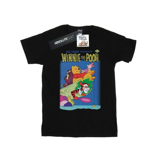 Disney Dam/Dam Winnie The Pooh Poster Bomull Boyfriend T-shirt