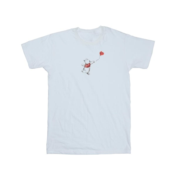 Disney Womens/Ladies Winnie The Pooh Balloon Cotton Boyfriend T-Shirt