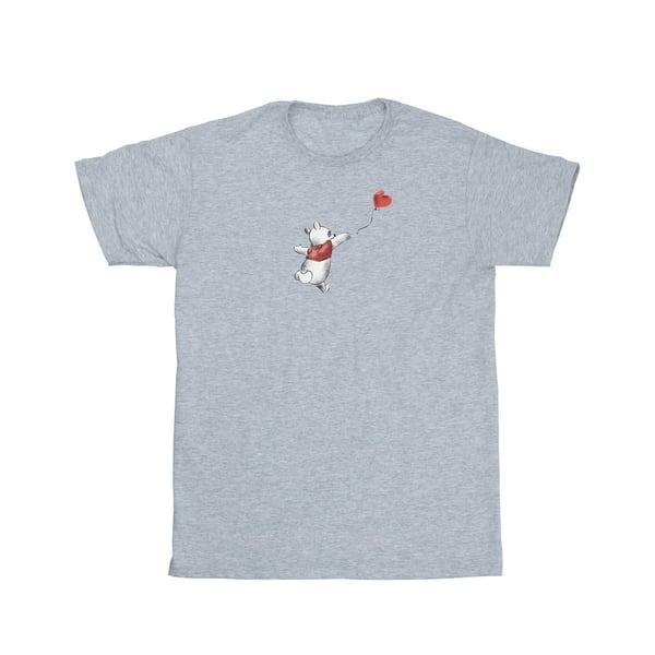 Disney Womens/Ladies Winnie The Pooh Balloon Cotton Boyfriend T-Shirt