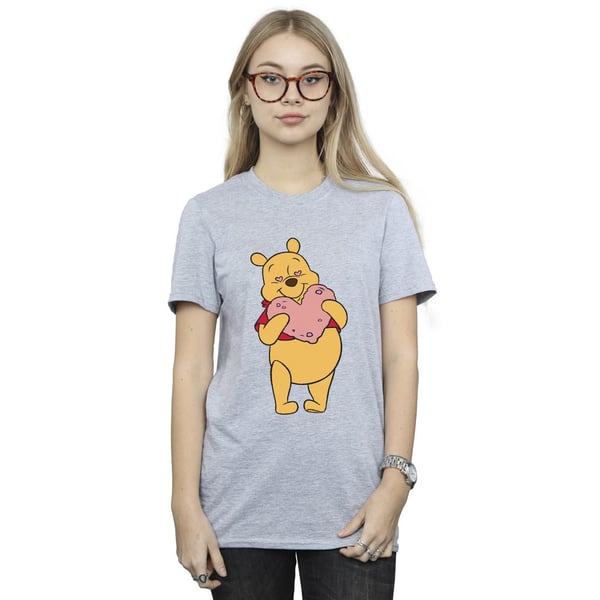 Disney Womens/Ladies Winnie The Pooh Heart Eyes Cotton Boyfriend T-Shirt