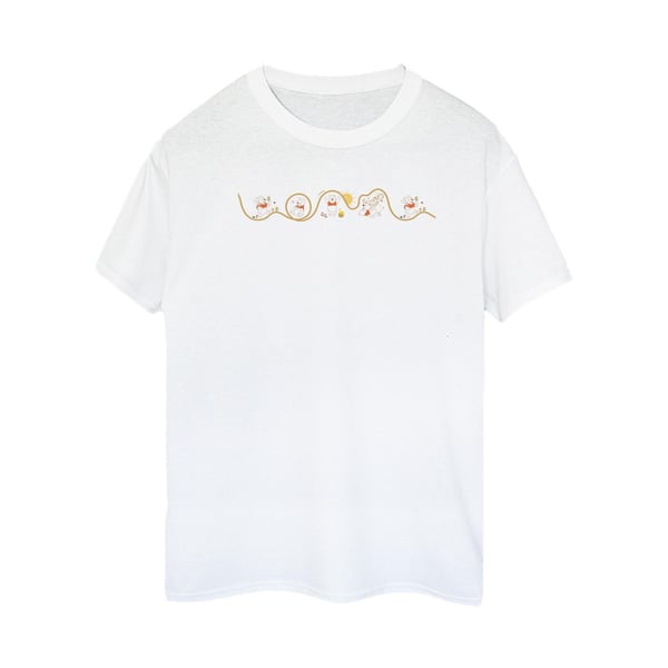 Disney Womens/Ladies Winnie The Pooh Tigger Line Cotton Boyfriend T-Shirt