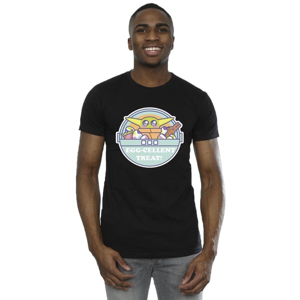Star Wars Mens The Mandalorian Eggcellent Easter T-Shirt