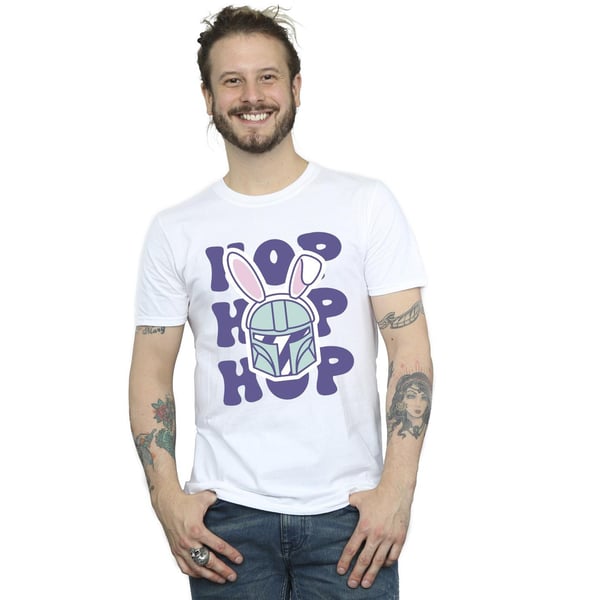 Star Wars miesten The Mandalorian Hop Into Easter T-paita