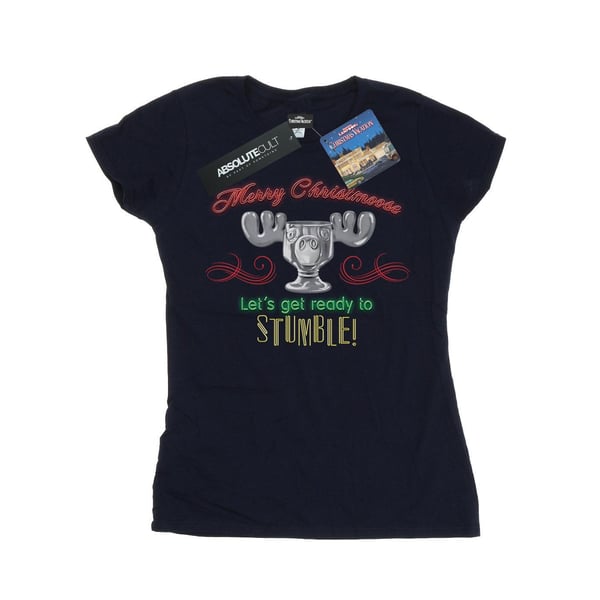 National Lampoon´s Christmas Vacation Womens/Ladies Moose Head Cotton T-Shirt