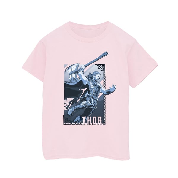Marvel Boys Thor Love And Thunder Attack T-paita