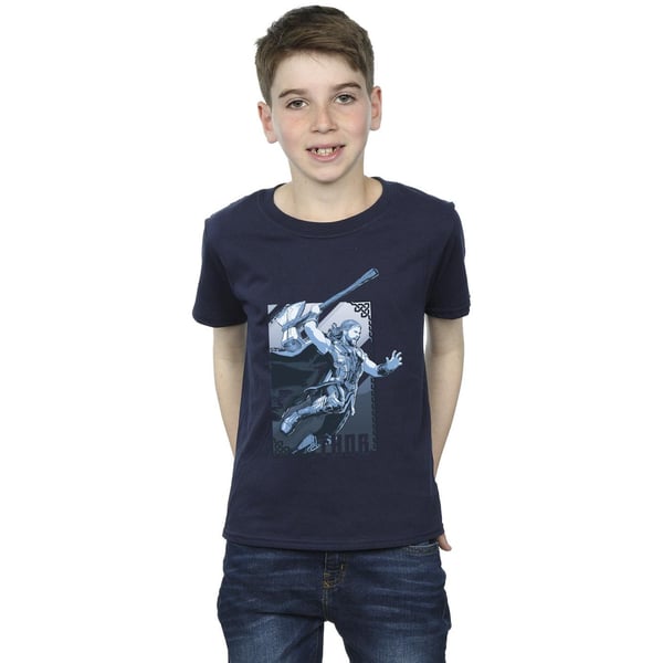 Marvel Boys Thor Love And Thunder Attack T-paita