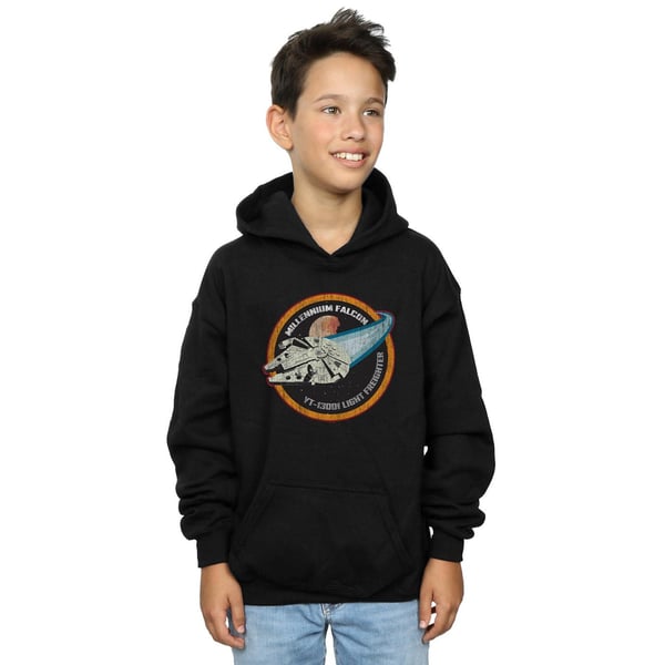 Star Wars Boys Millennium Falcon Badge Hoodie