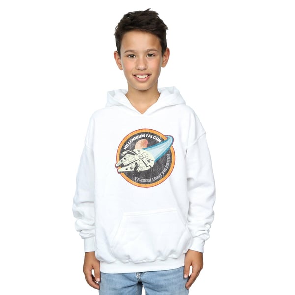 Star Wars Boys Millennium Falcon Badge Hoodie