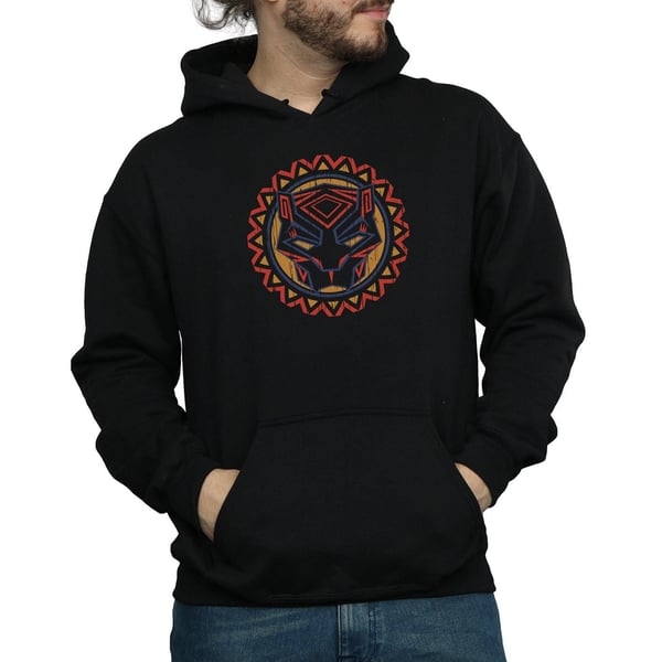 Marvel Miesten Musta Pantteri Heimo Pantteri Kuvio Huppari