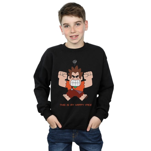 Disney Boys Wreck It Ralph Happy Face Sweatshirt