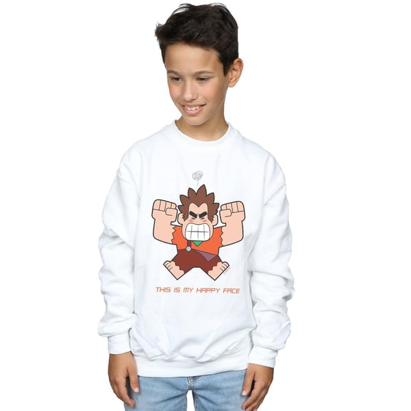 Disney Boys Wreck It Ralph Happy Face Sweatshirt