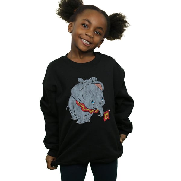 Disney Girls Dumbo Classic Tied Up Ears Sweatshirt