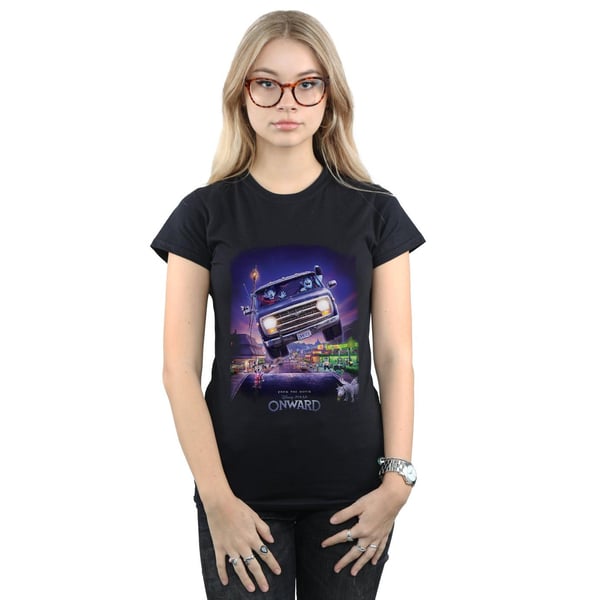 Disney Womens/Ladies Onward Gwniver Poster Cotton T-Shirt