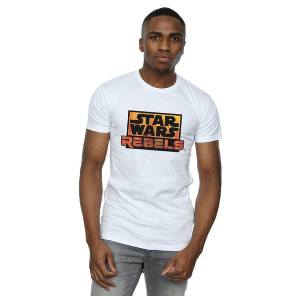 Star Wars Mens Rebels Logo T-Shirt