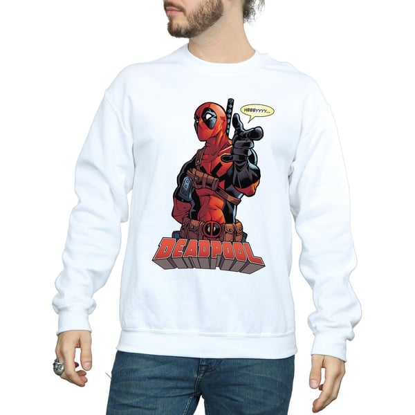 Deadpool Mens Hey You Cotton Sweatshirt