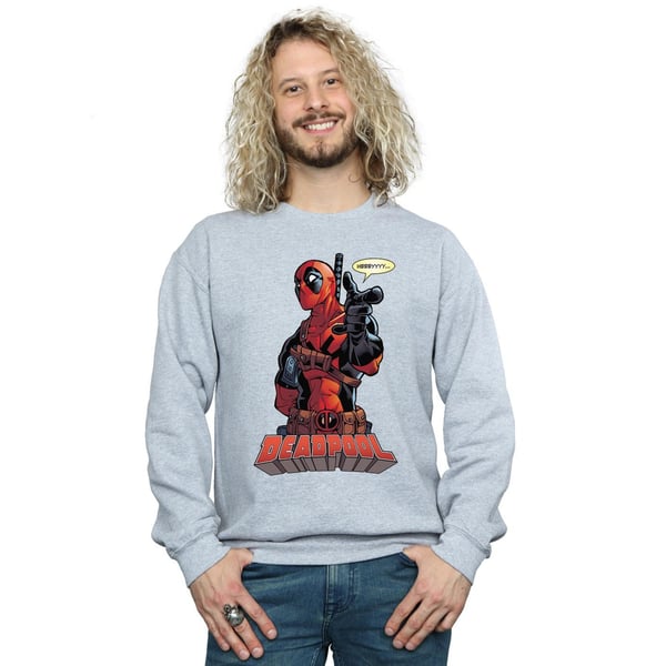 Deadpool Mens Hey You Cotton Sweatshirt