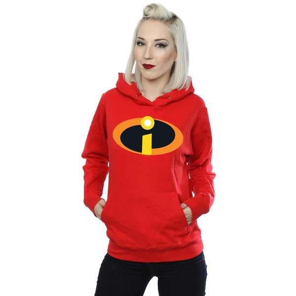 Disney Womens/Ladies The Incredibles Costume Logo Hoodie
