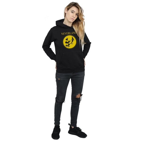 Disney Womens/Ladies Peter Pan Moon Silhouettes Hoodie