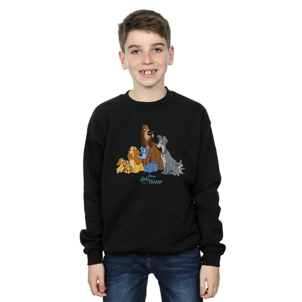 Disney Boys Lady And The Tramp Classic Group Sweatshirt