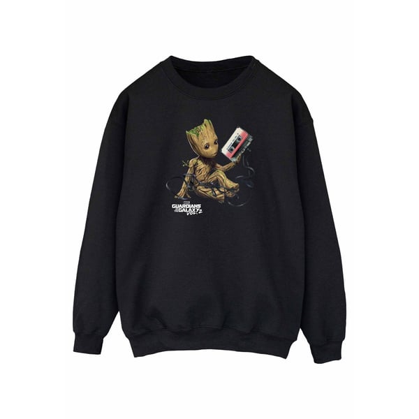 Marvel Womens/Ladies Guardians Of The Galaxy Groot Tape Sweatshirt